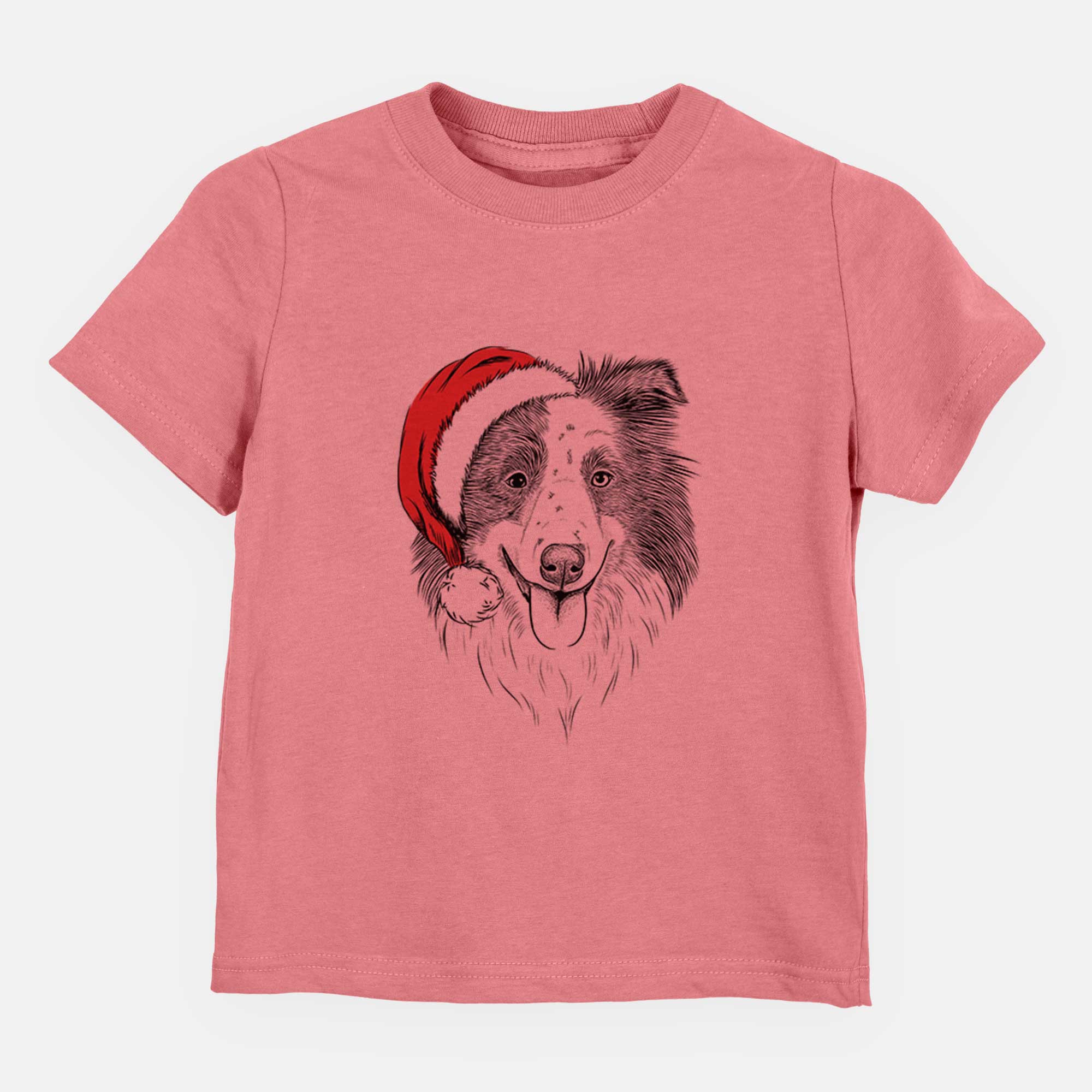 Santa Lady Bug the Border Collie - Kids/Youth/Toddler Shirt