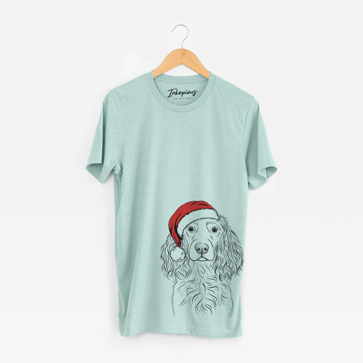 Santa Landry the Boykin Spaniel - Unisex Crewneck