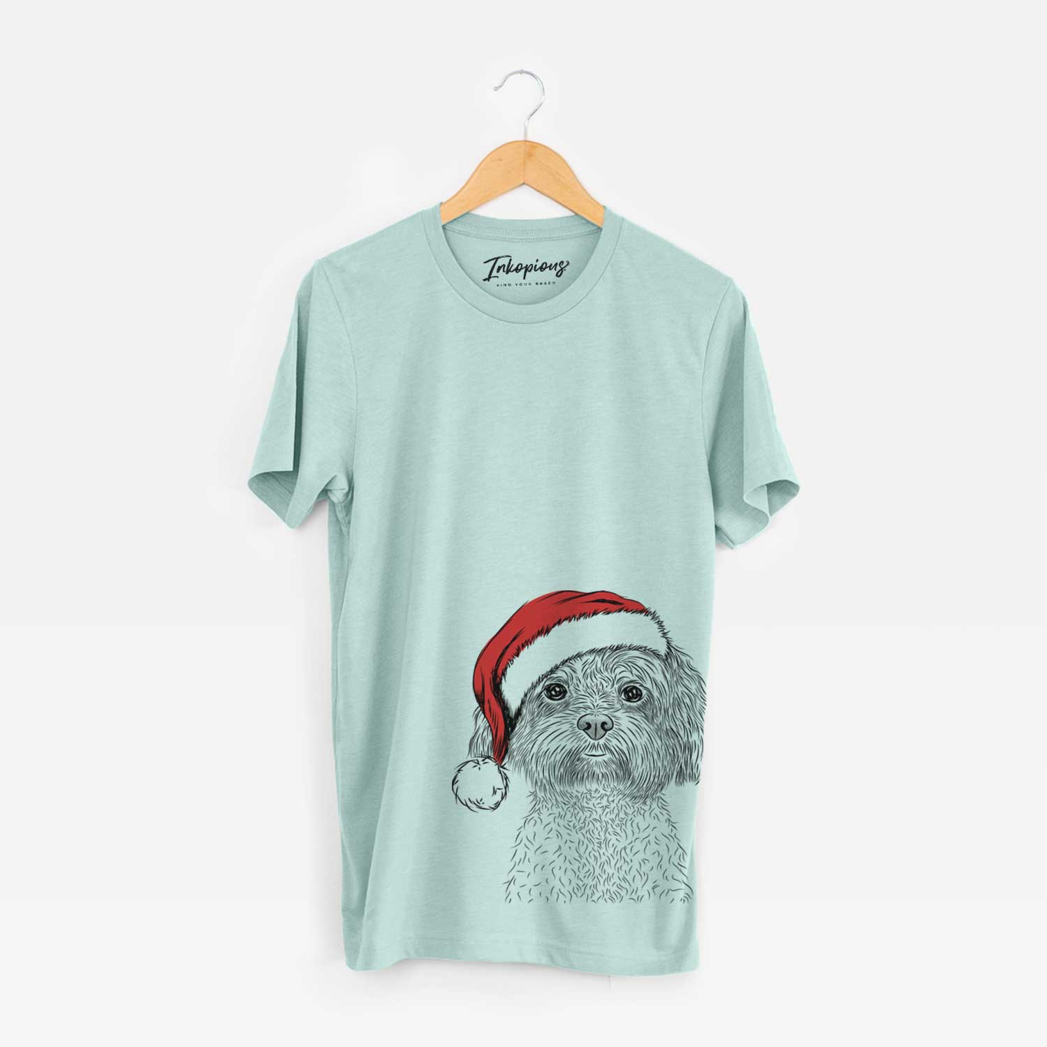 Santa Lane the Lhasa Apso - Unisex Crewneck