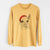 Santa Larry the Llama - Heavyweight 100% Cotton Long Sleeve