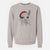 Santa Larry the Llama - Unisex Pigment Dyed Crew Sweatshirt