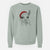 Santa Larry the Llama - Unisex Pigment Dyed Crew Sweatshirt