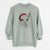 Santa Larry the Llama - Unisex Pigment Dyed Crew Sweatshirt