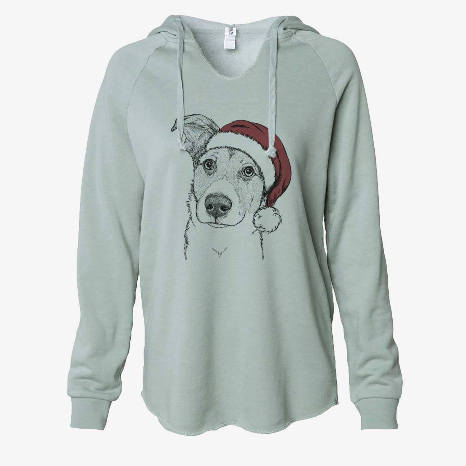 Leia the Mixed Breed - Cali Wave Hooded Sweatshirt