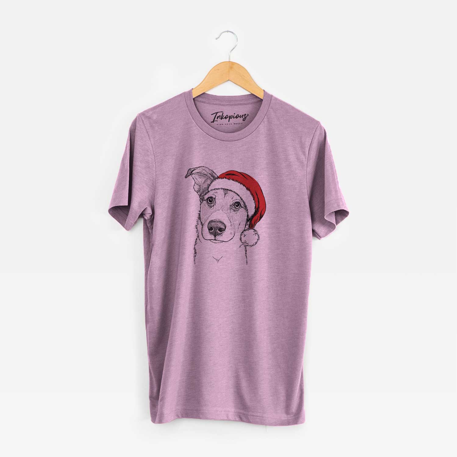 Santa Leia the Mixed Breed - Unisex Crewneck