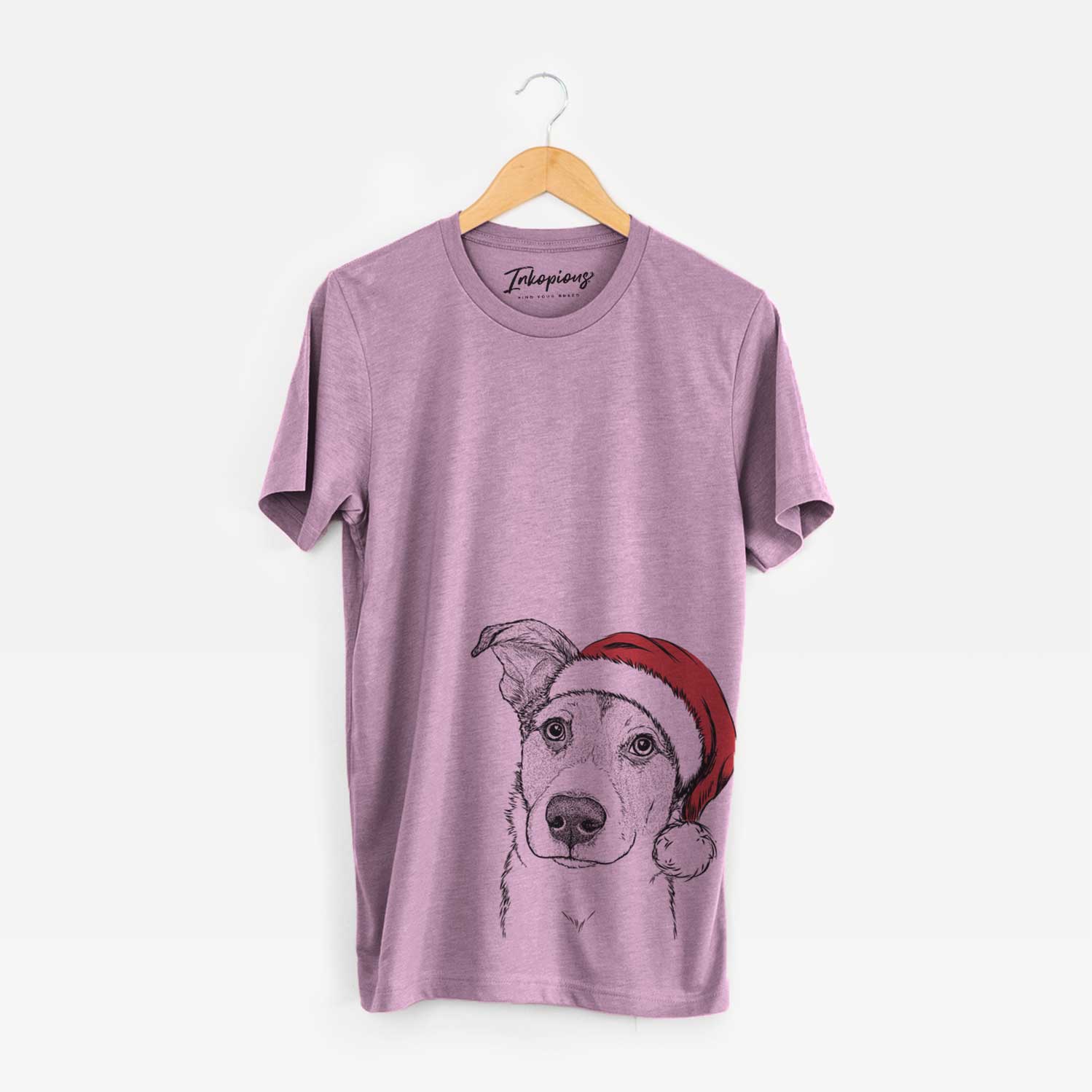 Santa Leia the Mixed Breed - Unisex Crewneck