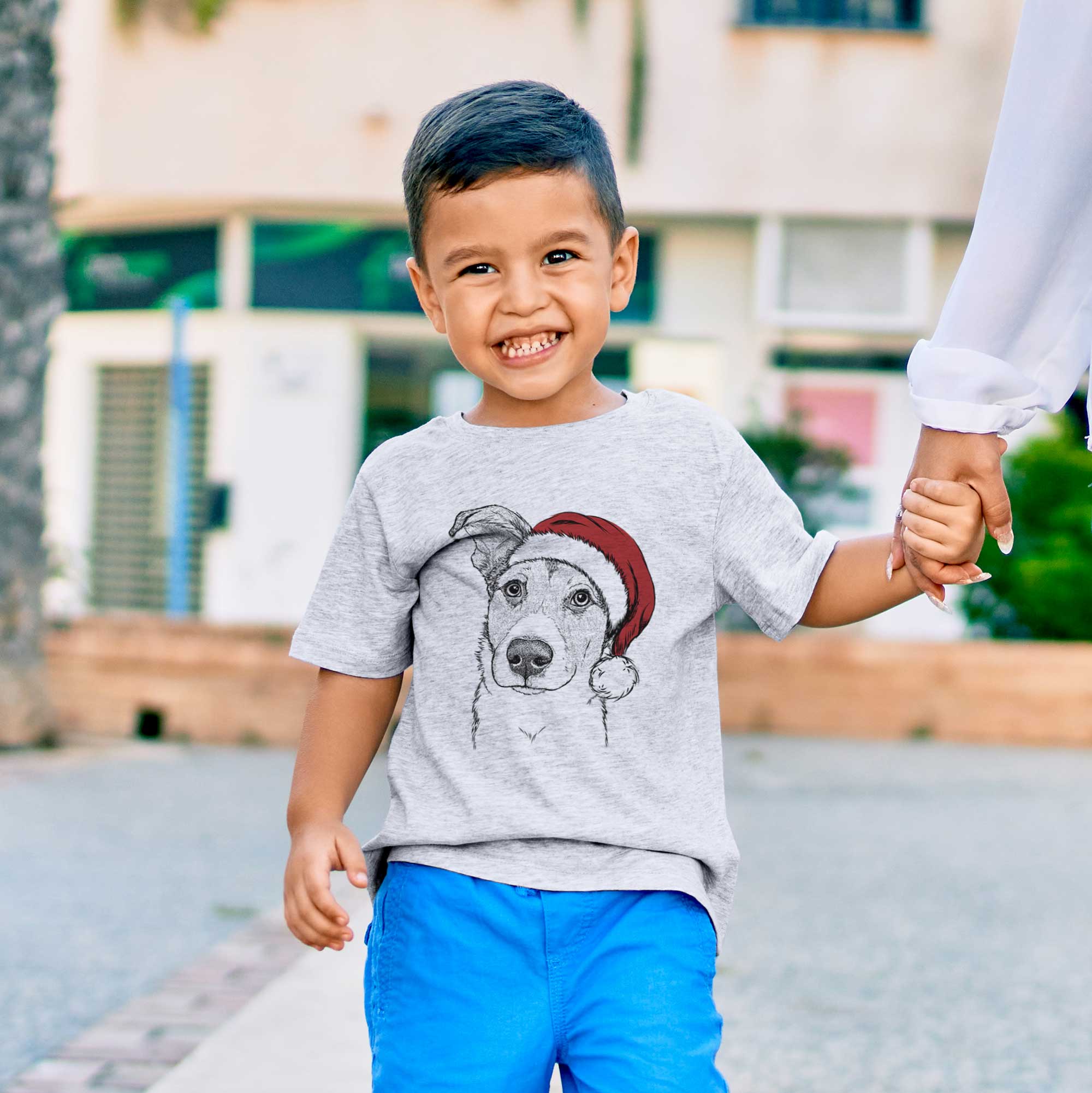 Santa Leia the Mixed Breed - Kids/Youth/Toddler Shirt