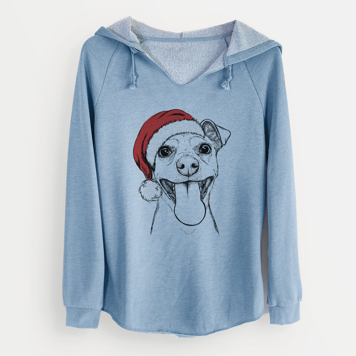 Santa Lemmie the Mixed Breed - Cali Wave Hooded Sweatshirt