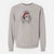 Santa Leo the Poodle - Unisex Pigment Dyed Crew Sweatshirt