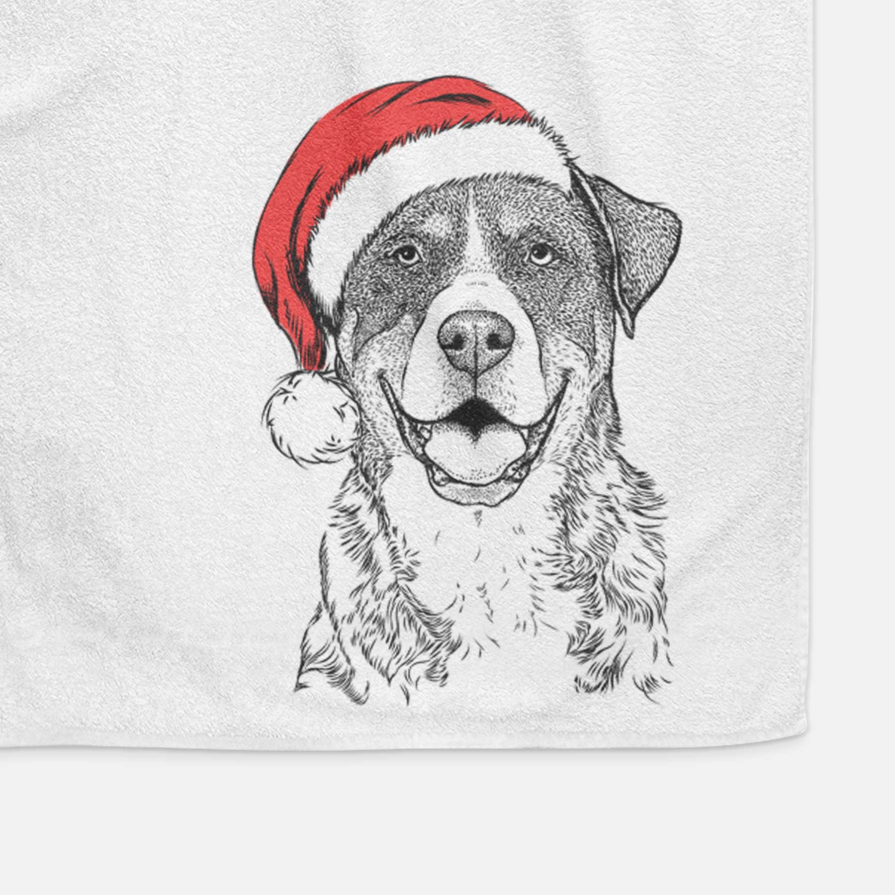 Leon the Greater Swiss Mountain Dog Decorative Hand Towel