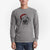 Santa Leroy the German Shorthaired Pointer - Heavyweight 100% Cotton Long Sleeve