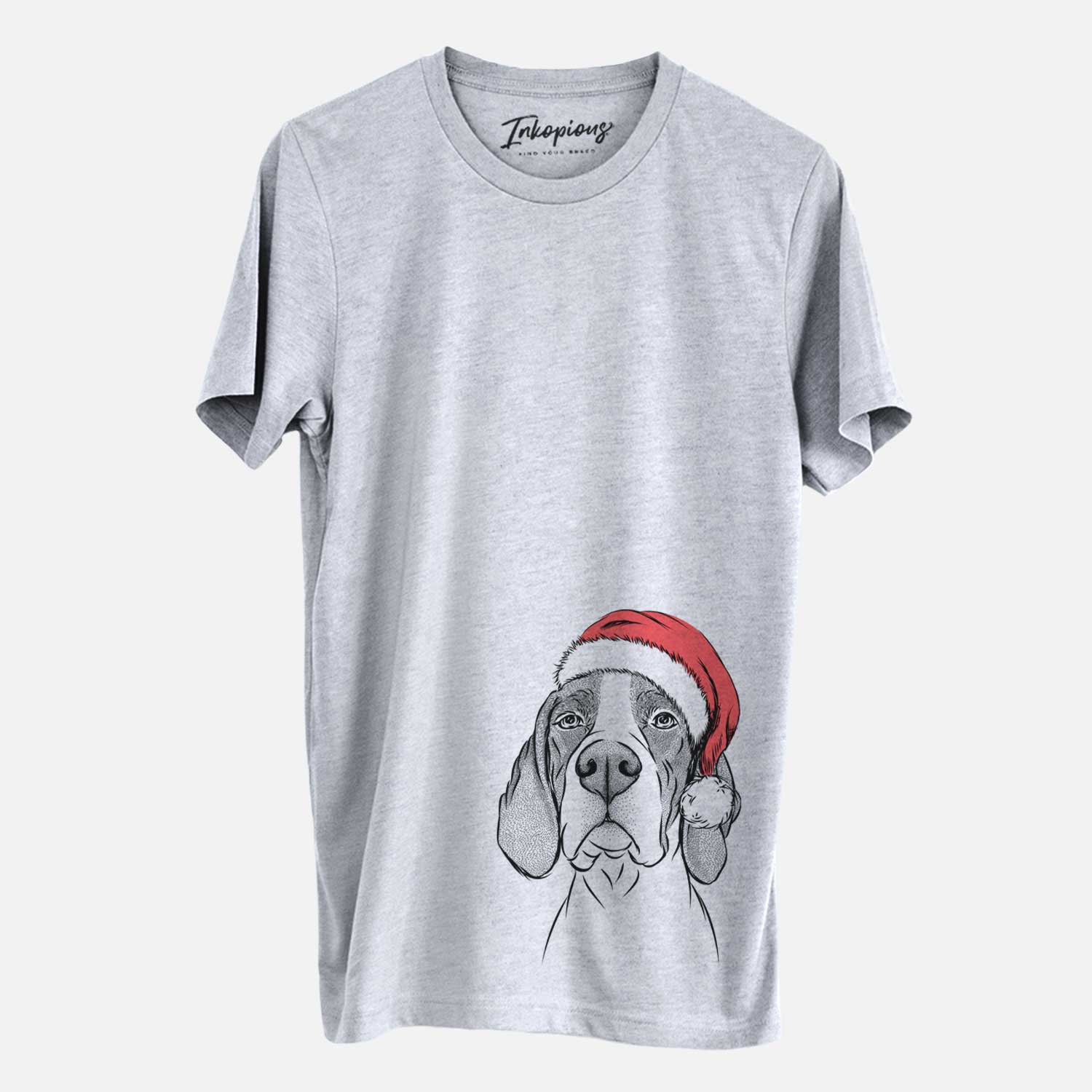 Santa Liam the English Pointer - Unisex Crewneck