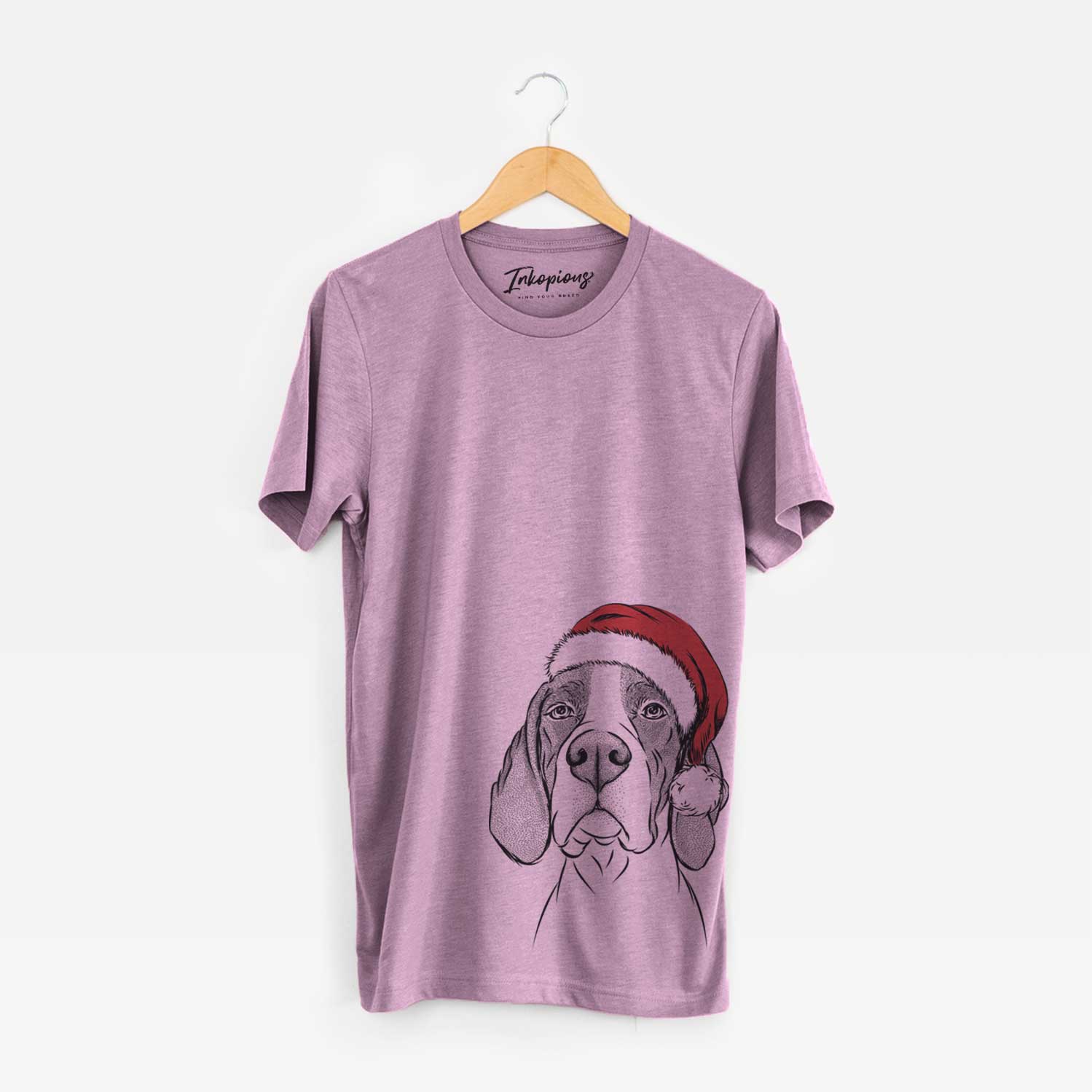 Santa Liam the English Pointer - Unisex Crewneck