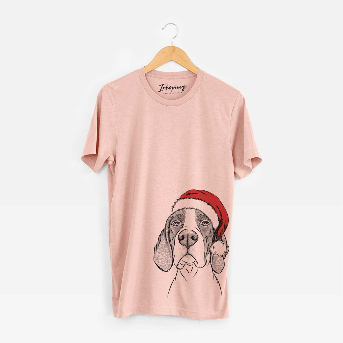 Santa Liam the English Pointer - Unisex Crewneck