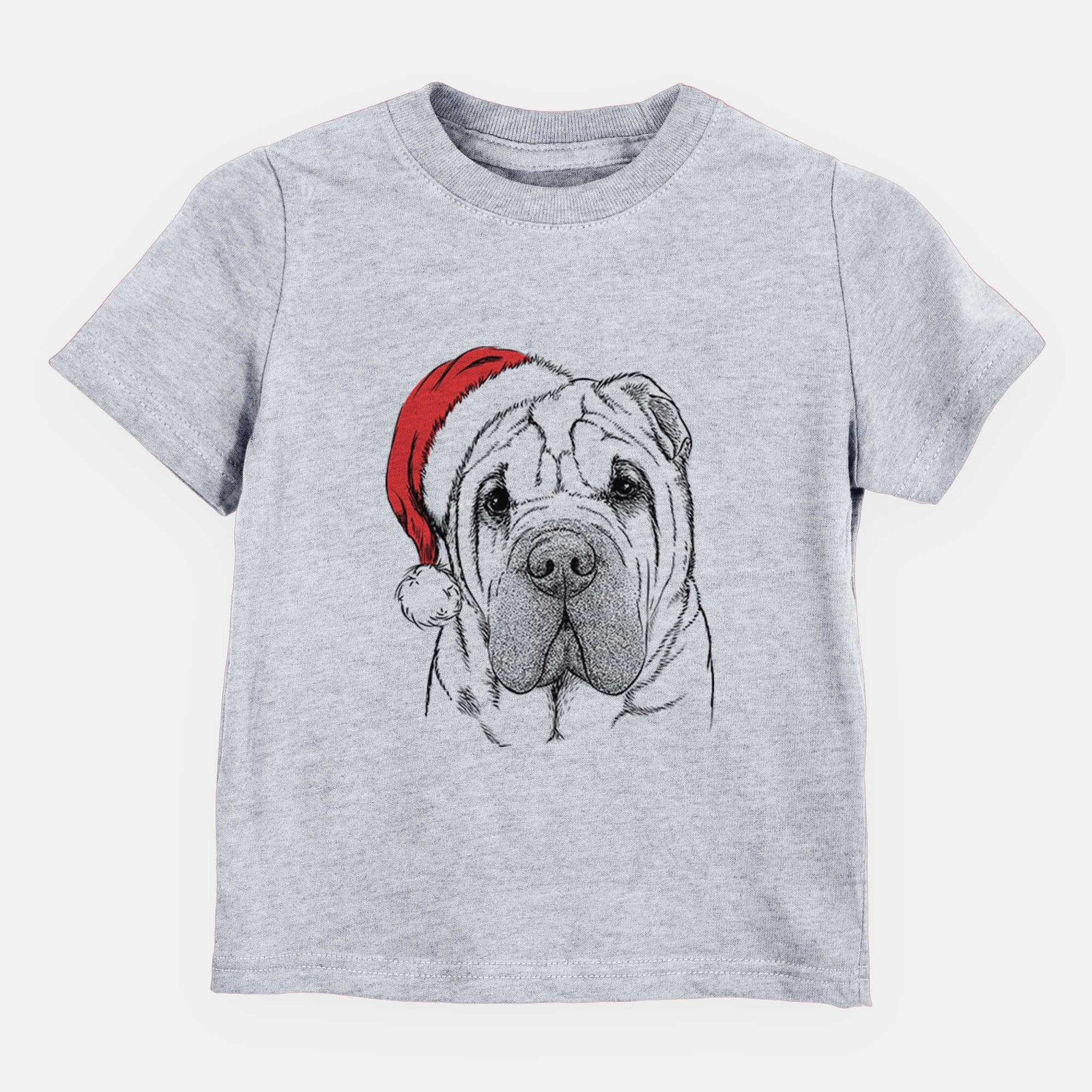 Santa Lilly the Shar Pei - Kids/Youth/Toddler Shirt