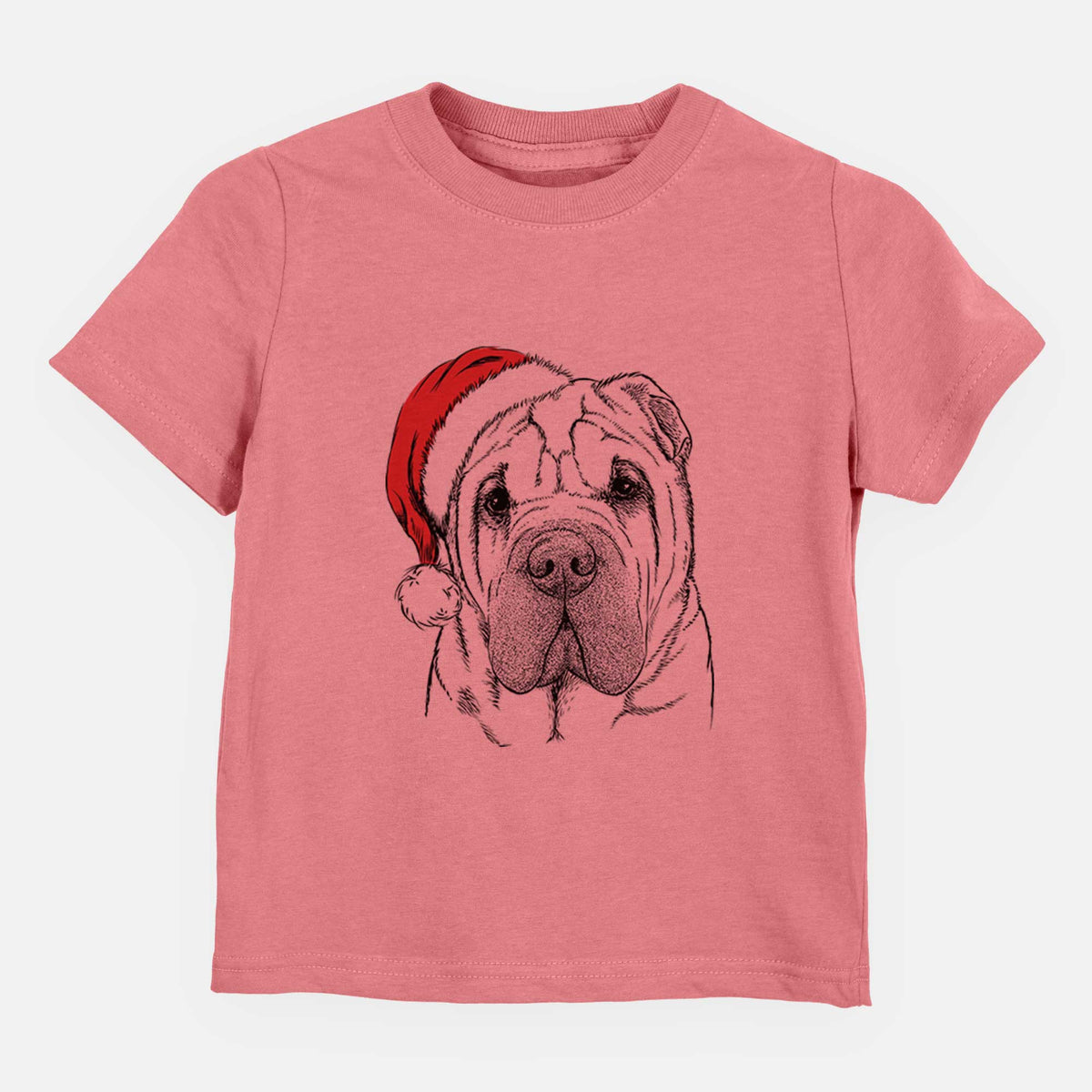 Santa Lilly the Shar Pei - Kids/Youth/Toddler Shirt