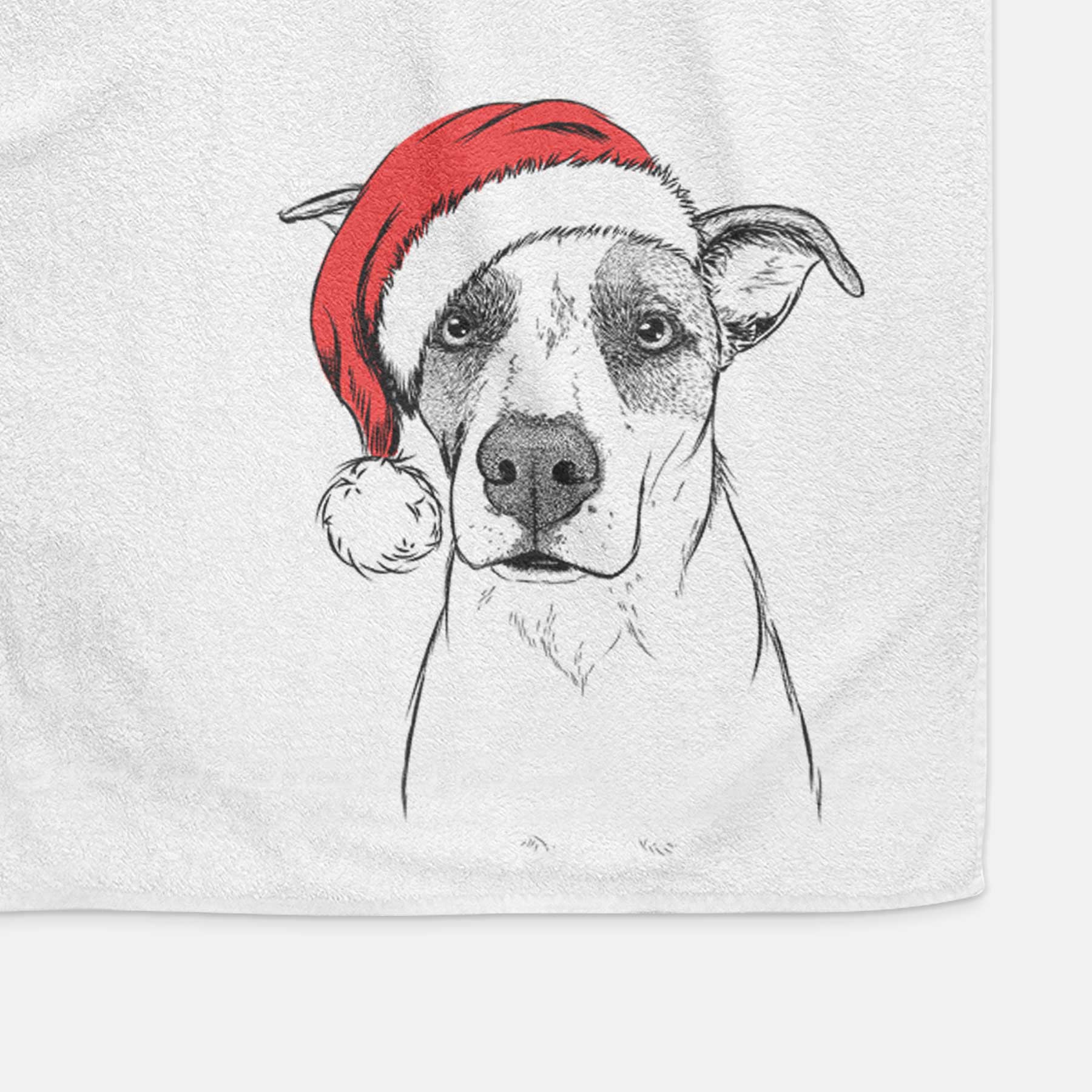 Lily the Mixed Breed Decorative Hand Towel