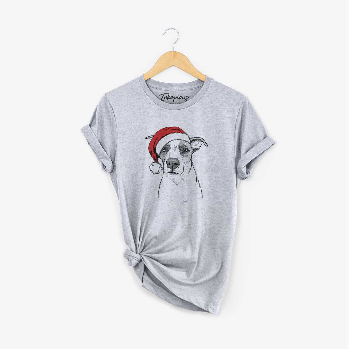 Santa Lily the Mixed Breed - Unisex Crewneck