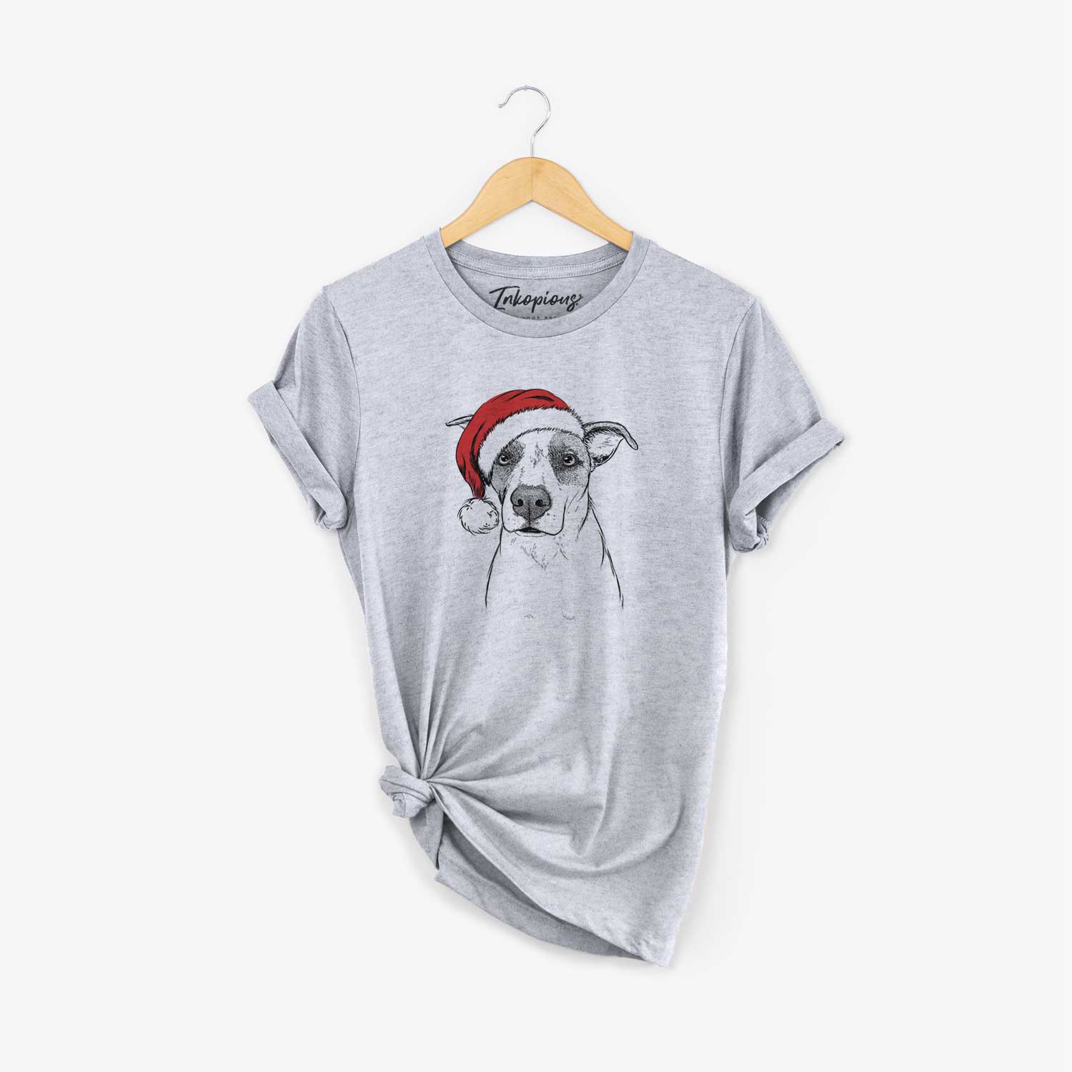 Santa Lily the Mixed Breed - Unisex Crewneck