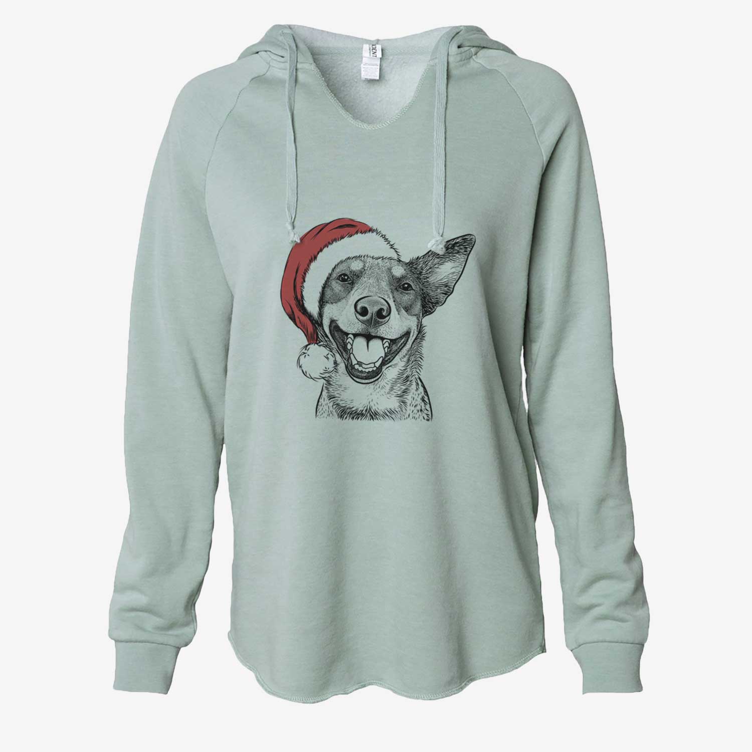 Lily the Australian Cattle Dog - Cali Wave Hooded Sweatshirt