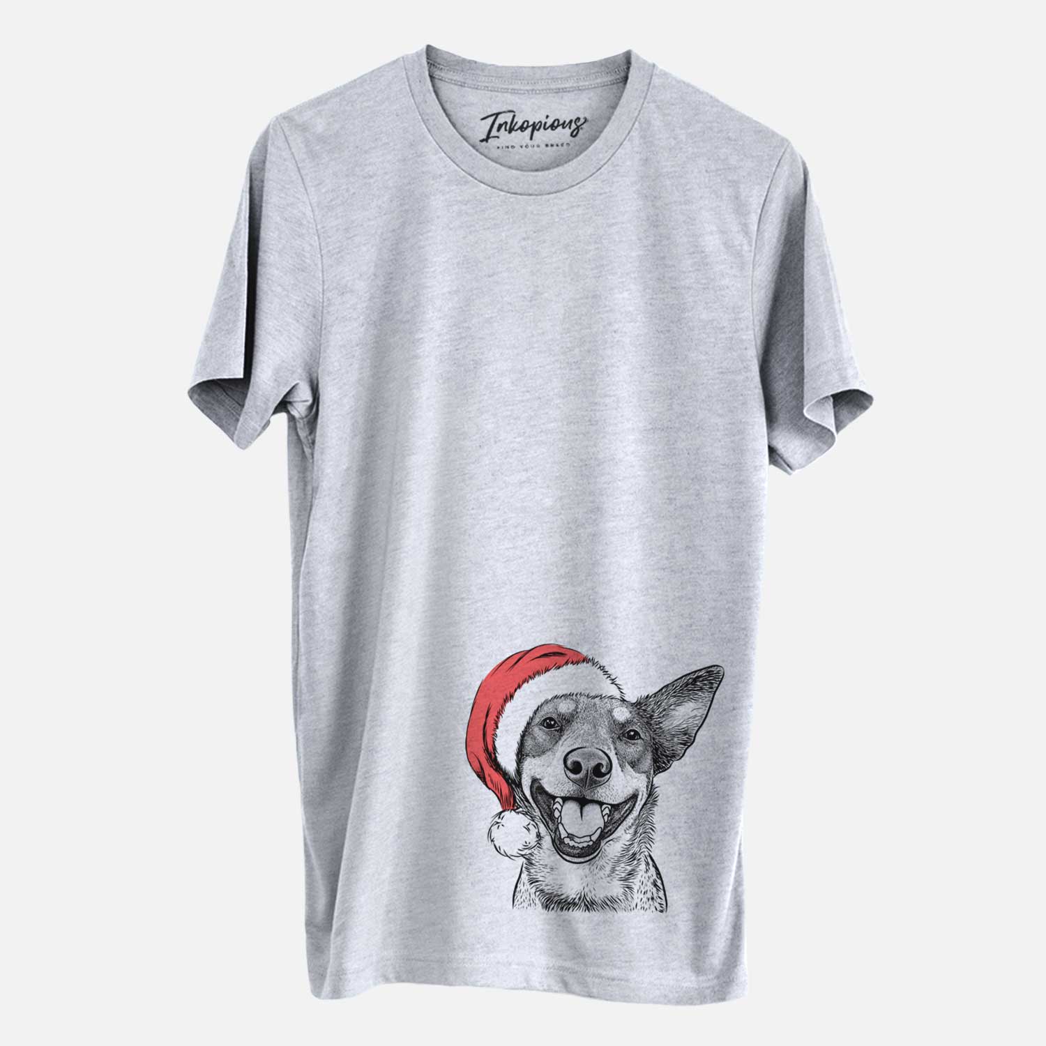 Santa Lily the Australian Cattle Dog - Unisex Crewneck