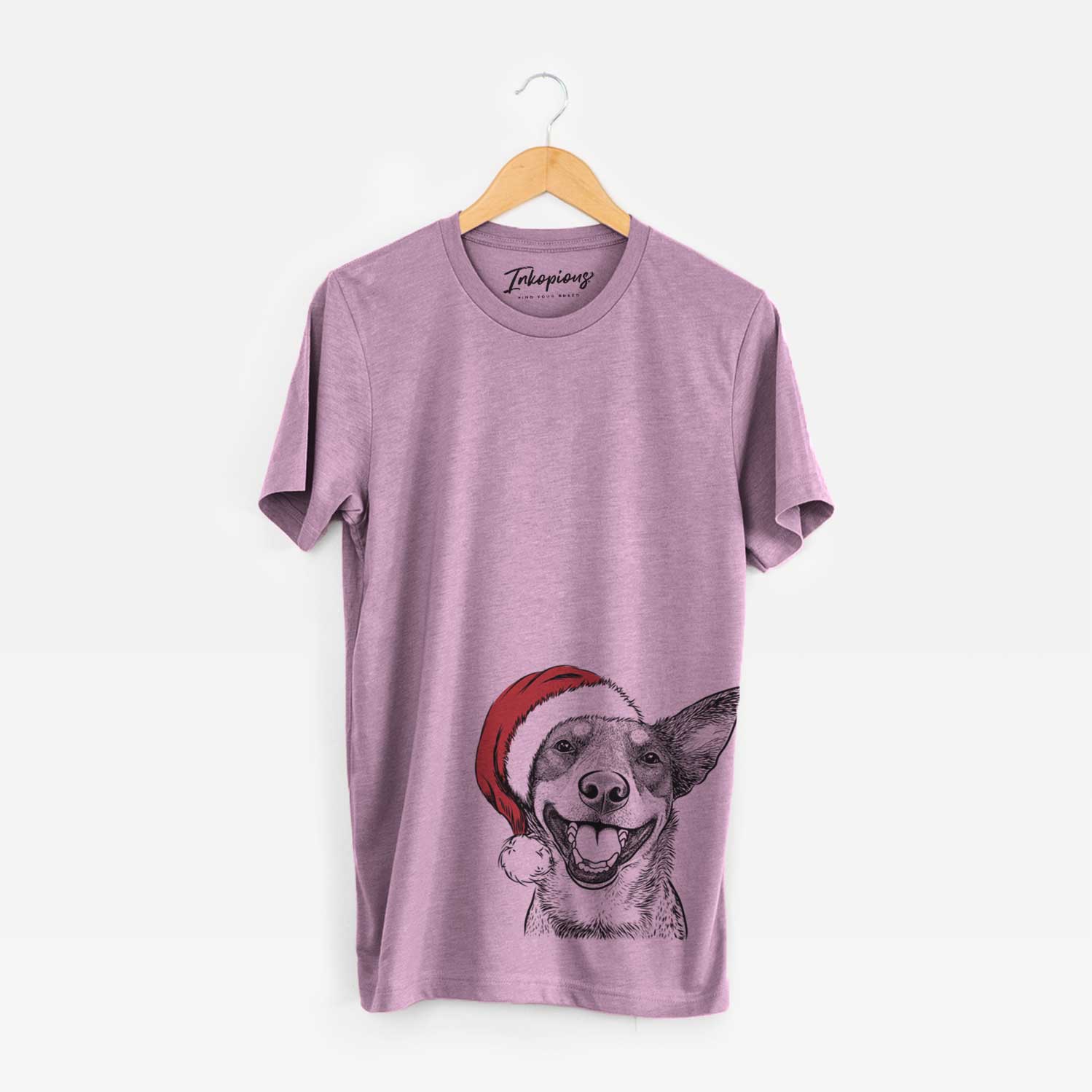 Santa Lily the Australian Cattle Dog - Unisex Crewneck