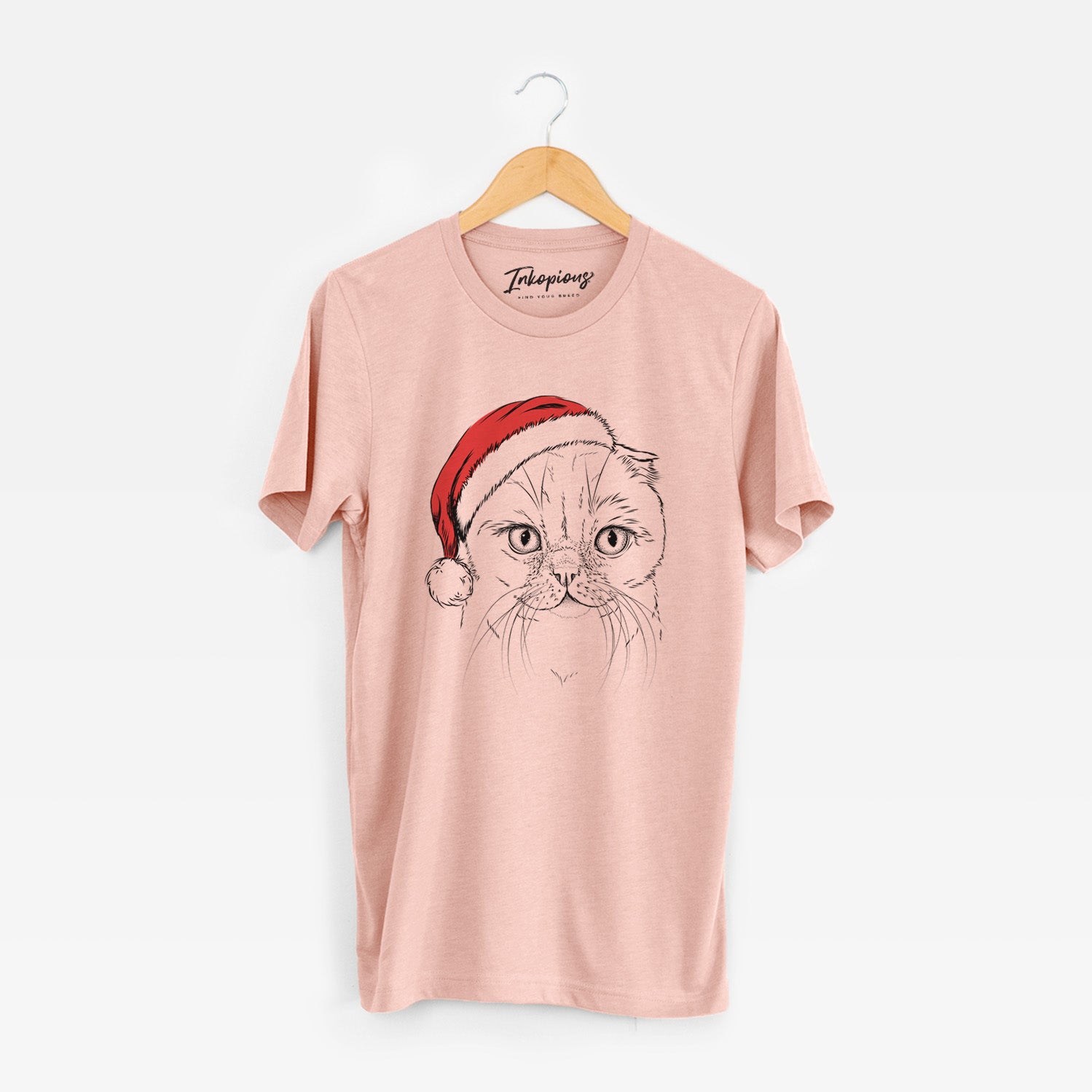 Santa Lina the Exotic Fold Cat - Unisex Crewneck