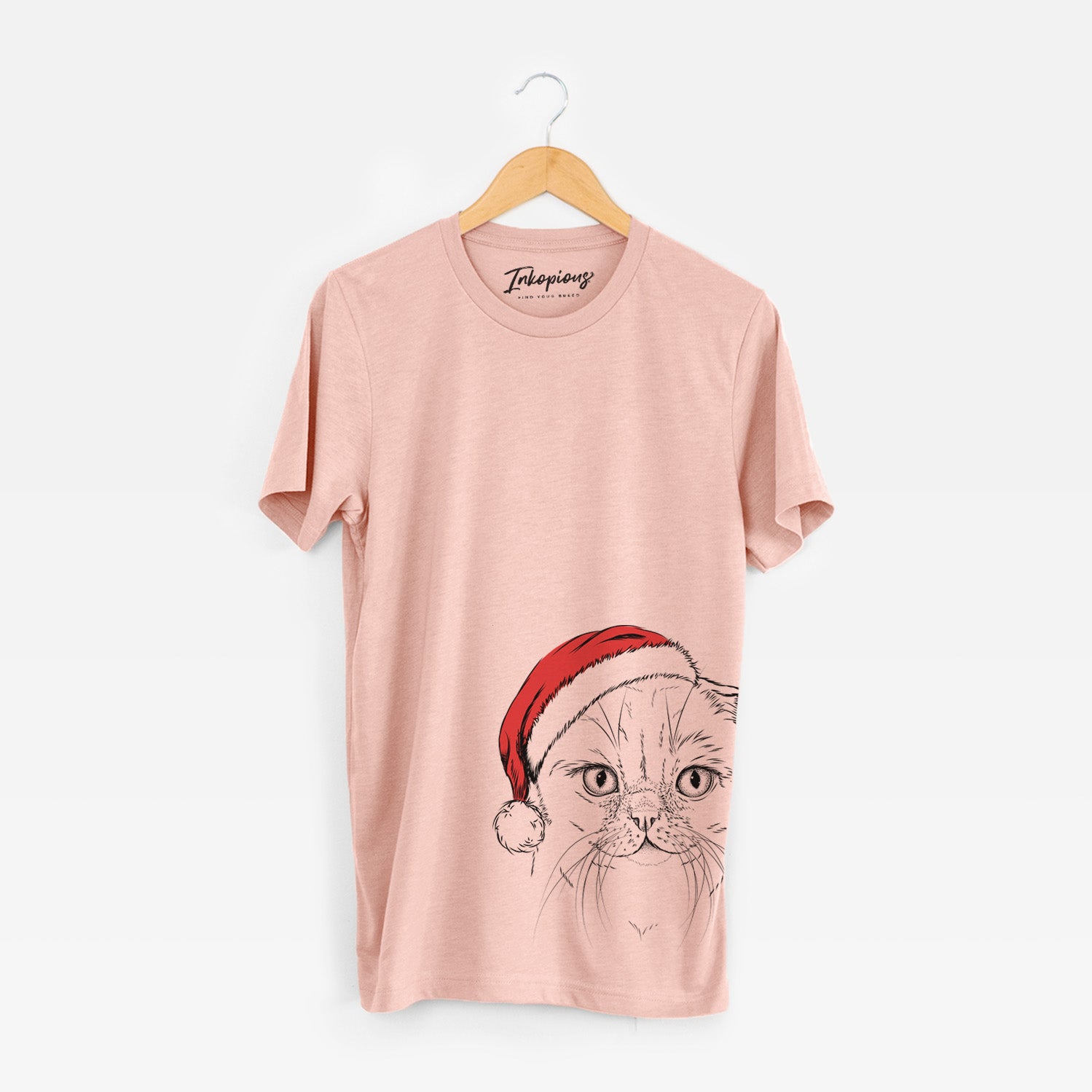 Santa Lina the Exotic Fold Cat - Unisex Crewneck