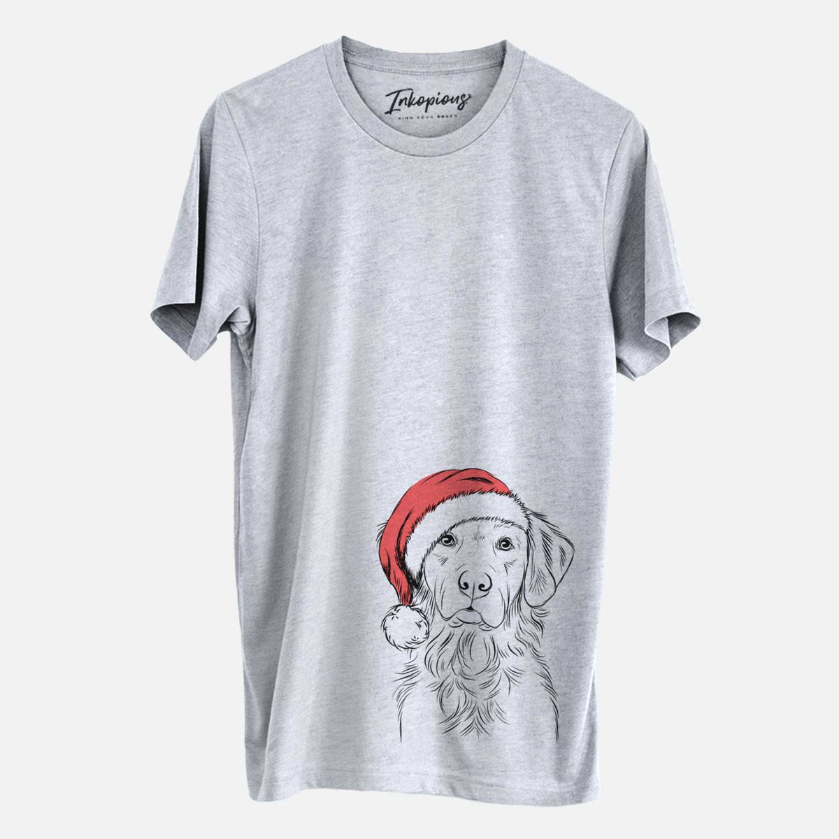 Santa Linden the Golden Retriever - Unisex Crewneck