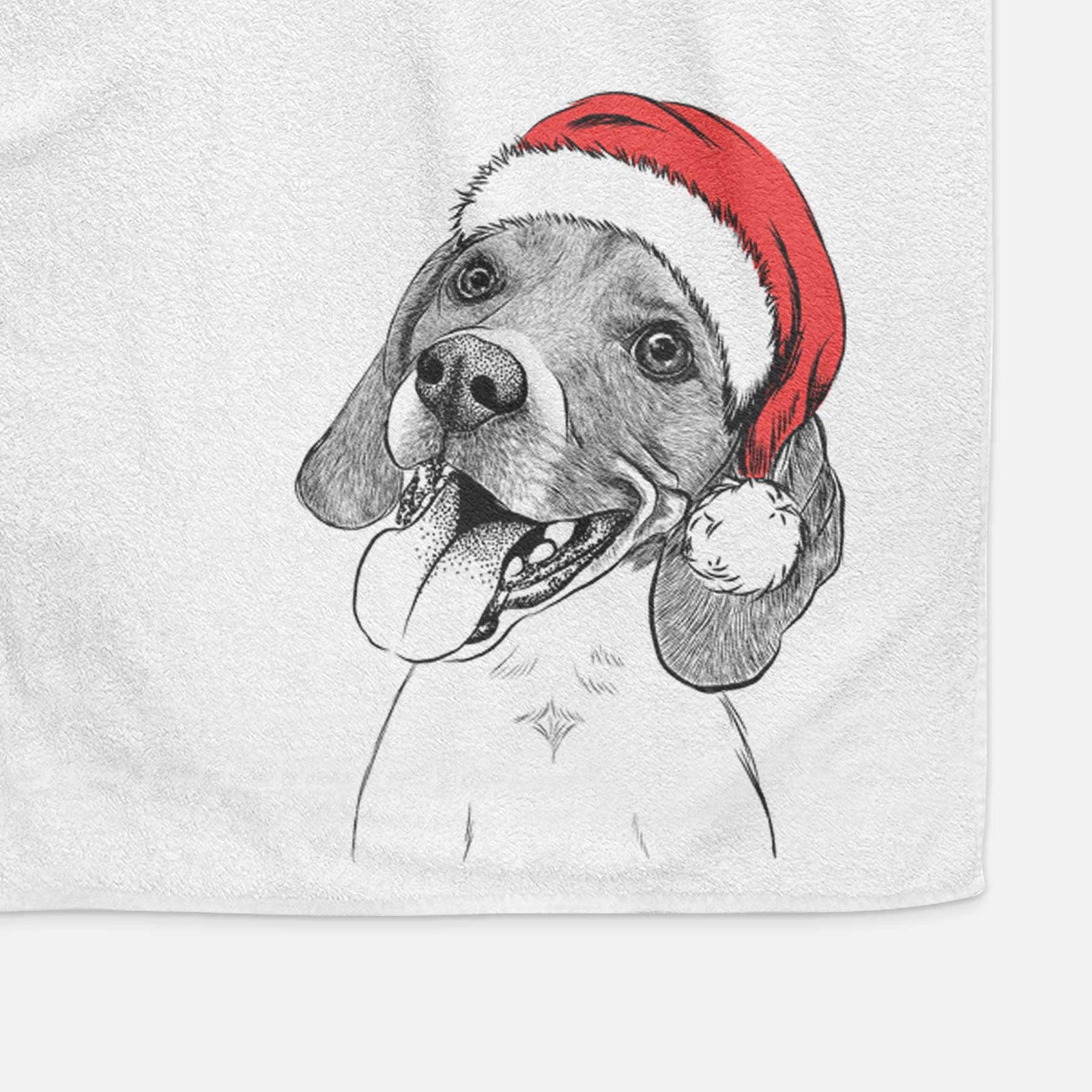 Little Bandit the Beagle Decorative Hand Towel