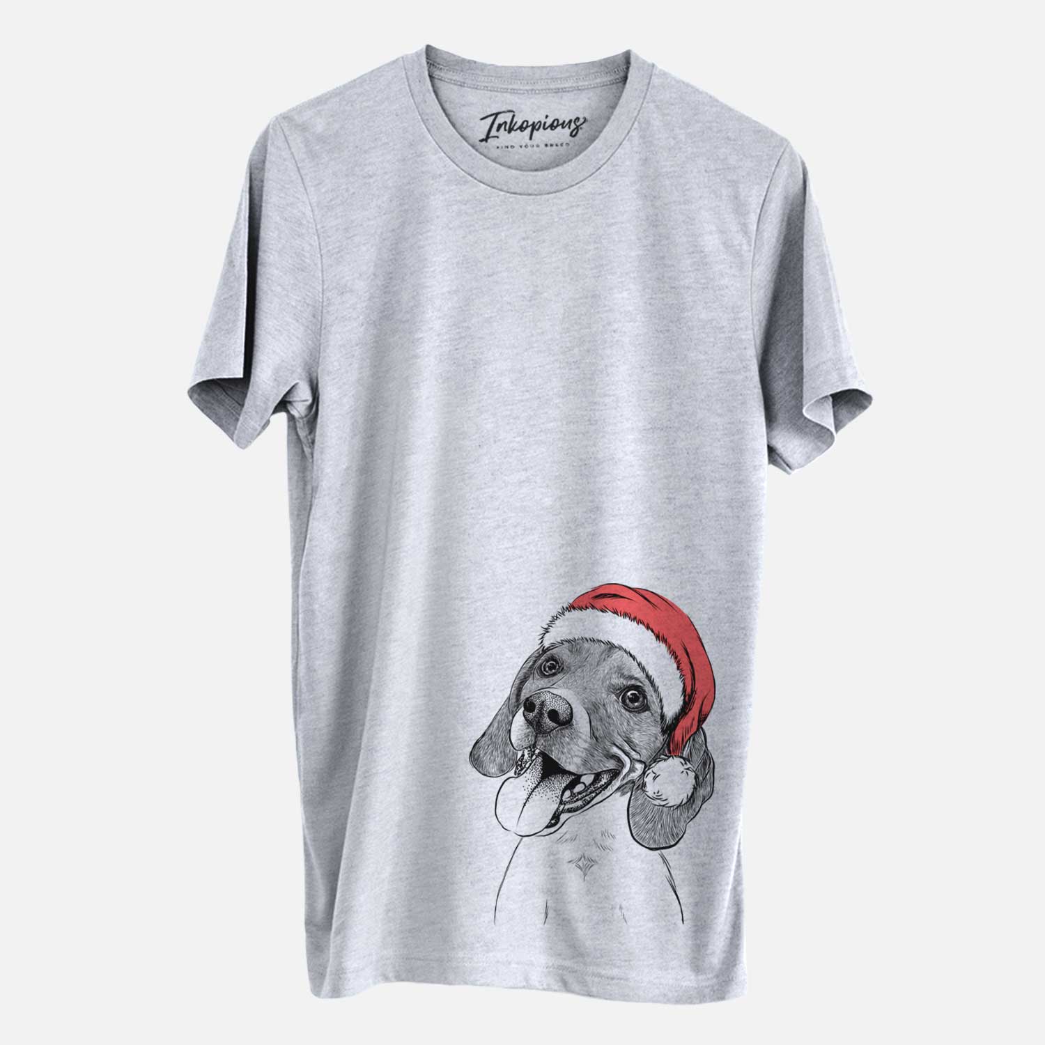 Santa Little Bandit the Beagle - Unisex Crewneck