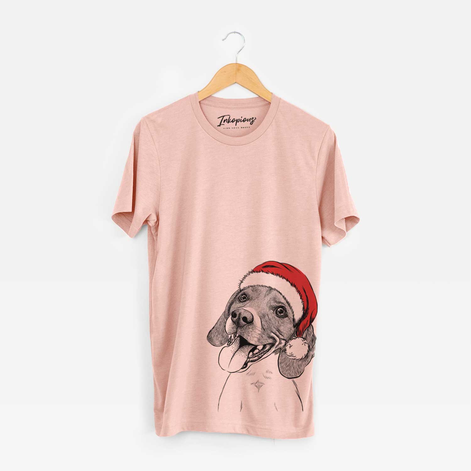 Santa Little Bandit the Beagle - Unisex Crewneck