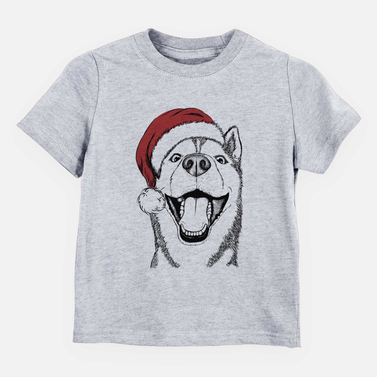 Santa Little Country the Siberian Husky - Kids/Youth/Toddler Shirt