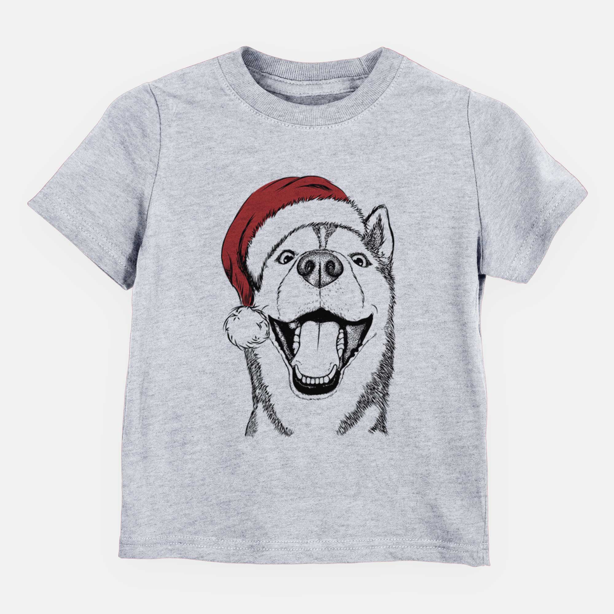 Santa Little Country the Siberian Husky - Kids/Youth/Toddler Shirt