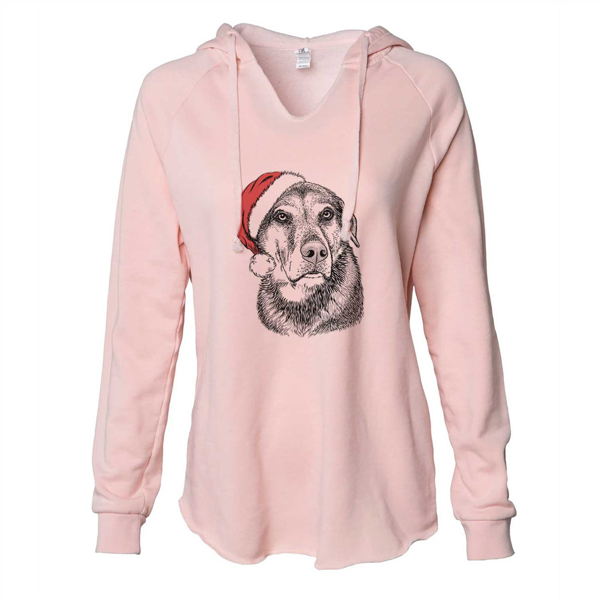 Lobo the Shepherd Mix - Cali Wave Hooded Sweatshirt