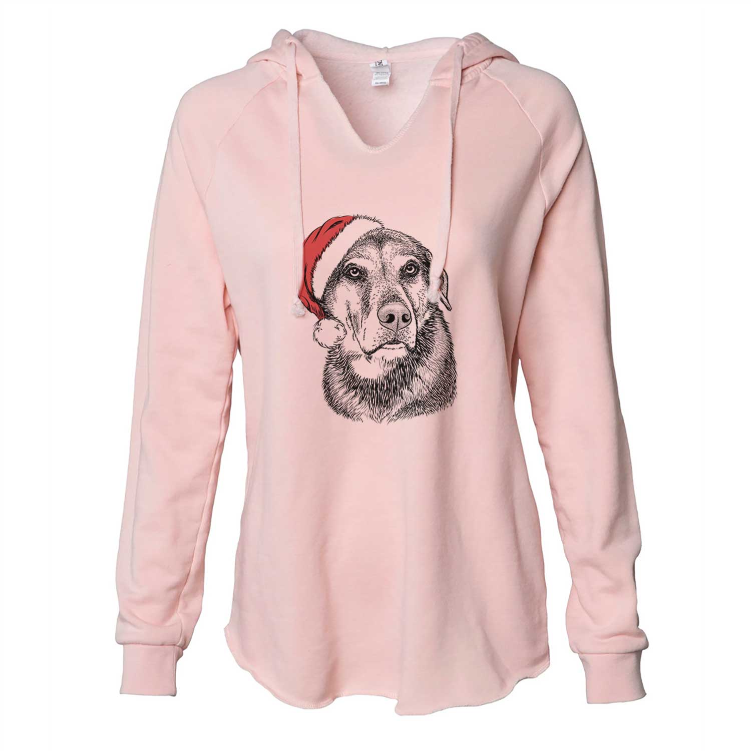 Lobo the Shepherd Mix - Cali Wave Hooded Sweatshirt