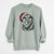 Santa Lobo the Shepherd Mix - Unisex Pigment Dyed Crew Sweatshirt