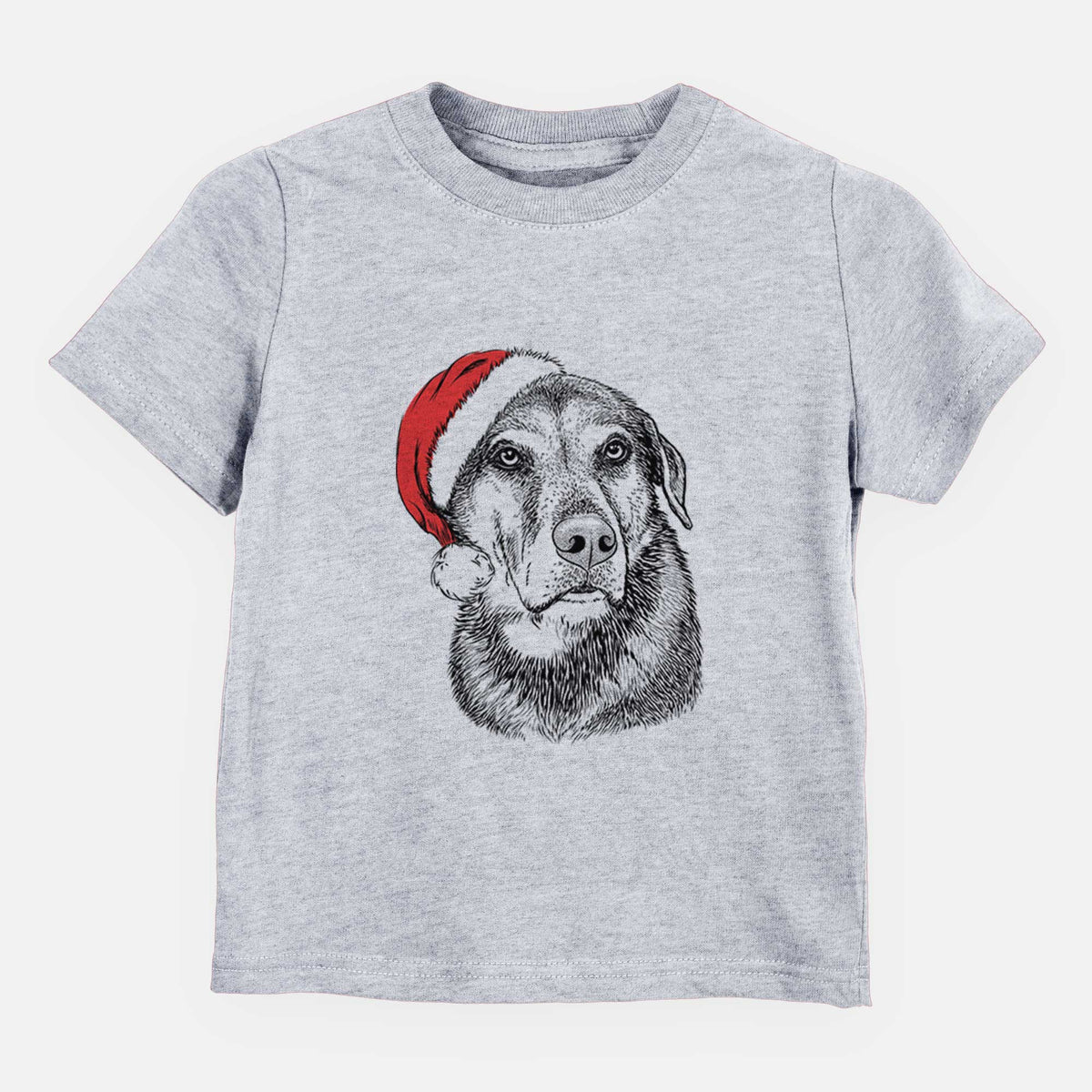 Santa Lobo the Shepherd Mix - Kids/Youth/Toddler Shirt