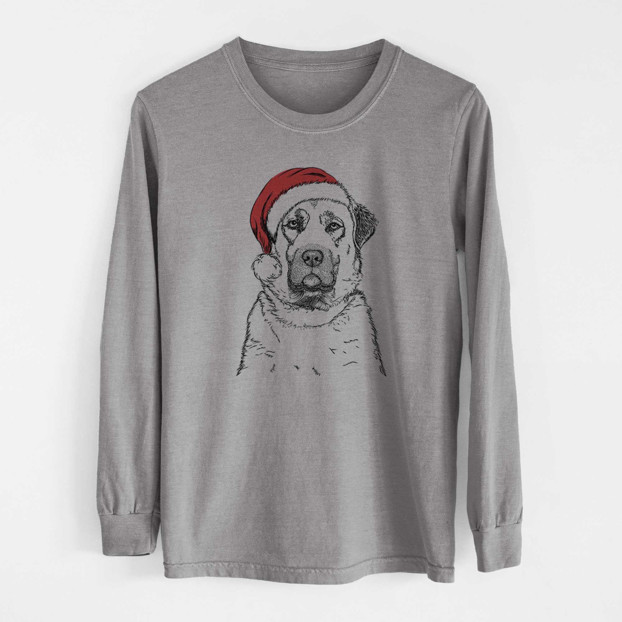 Santa Loca the Anatolian Shepherd - Heavyweight 100% Cotton Long Sleeve