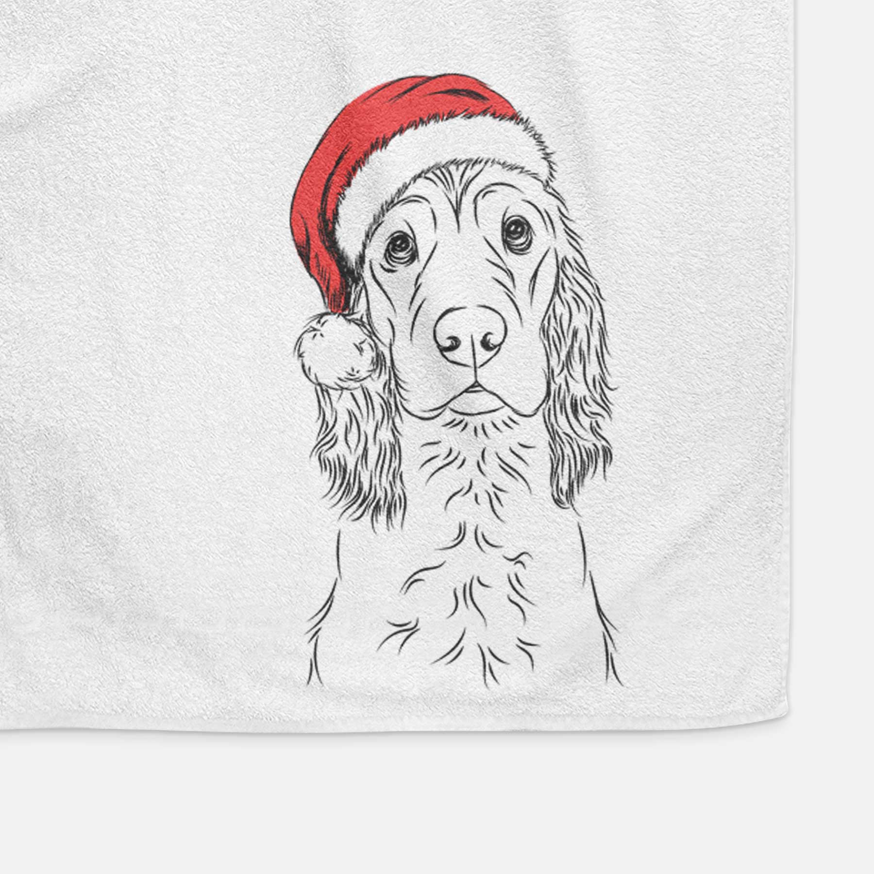 Logan the Cocker Spaniel Decorative Hand Towel