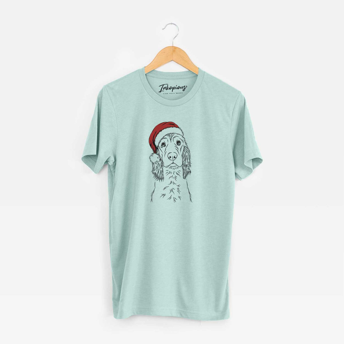 Santa Logan the Cocker Spaniel - Unisex Crewneck