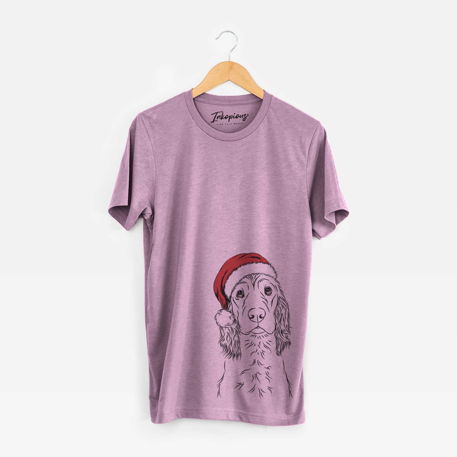 Santa Logan the Cocker Spaniel - Unisex Crewneck