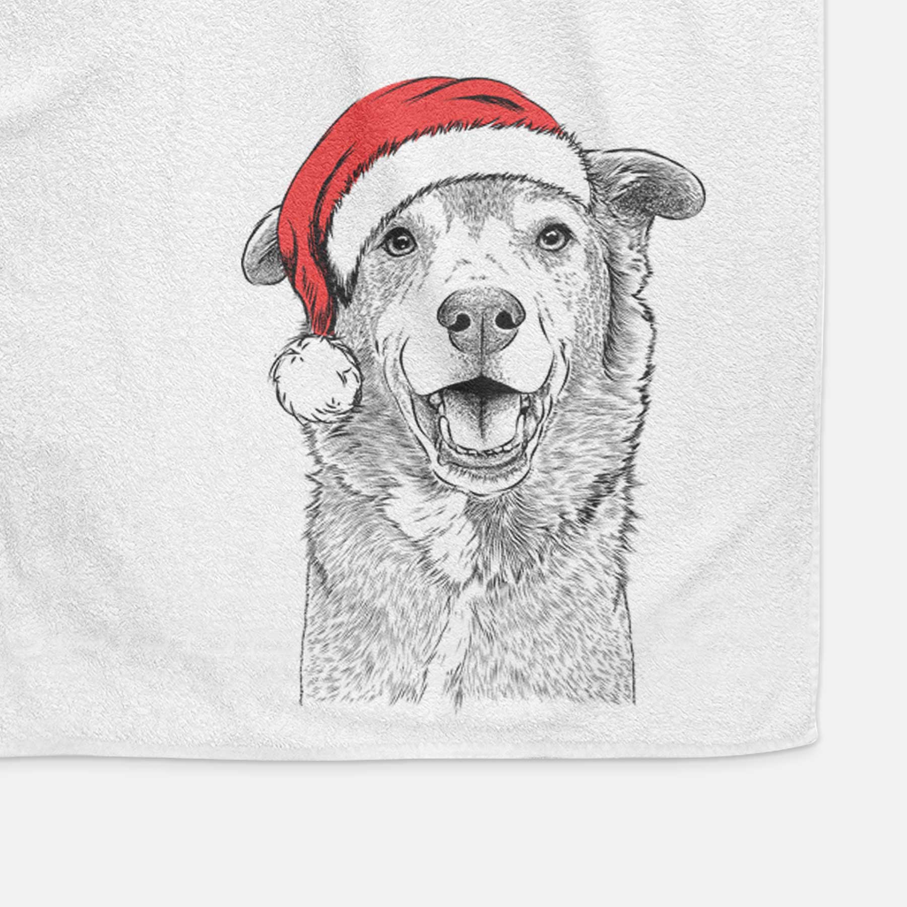 Logan the Rescue Mutt Decorative Hand Towel