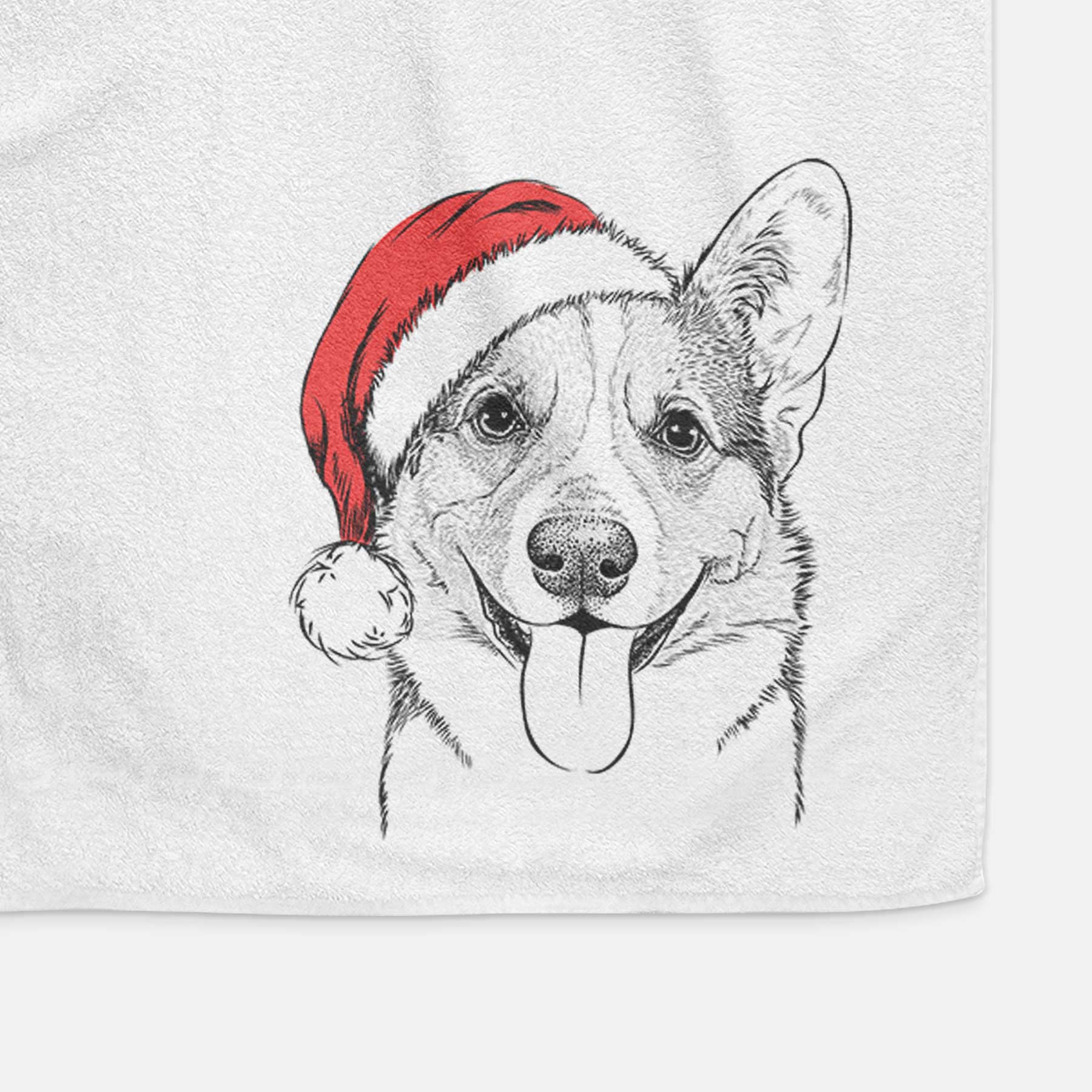 Loki the Corgi Decorative Hand Towel
