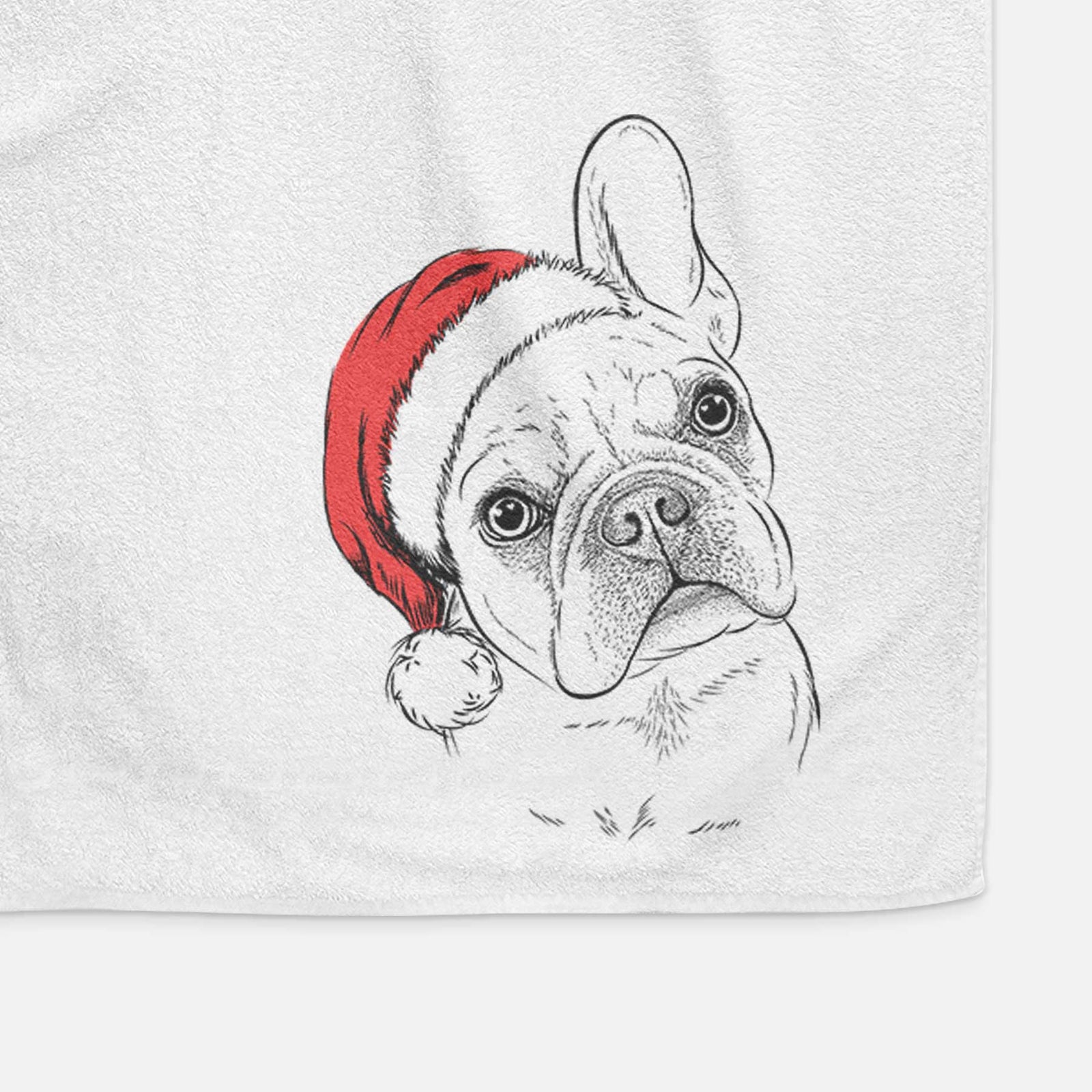 Loki the French Bulldog Decorative Hand Towel