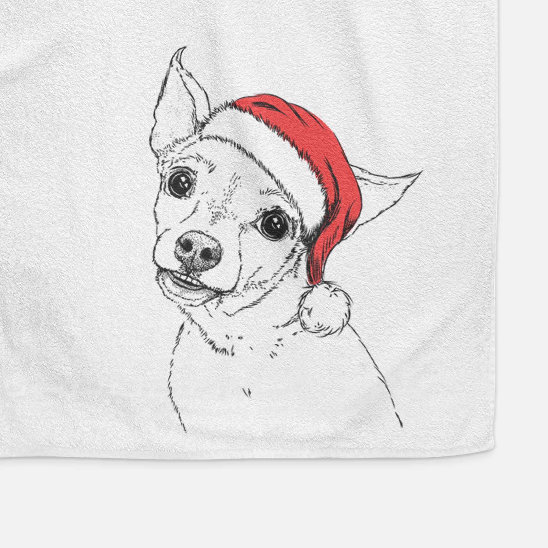 Lola the Chiweenie Decorative Hand Towel