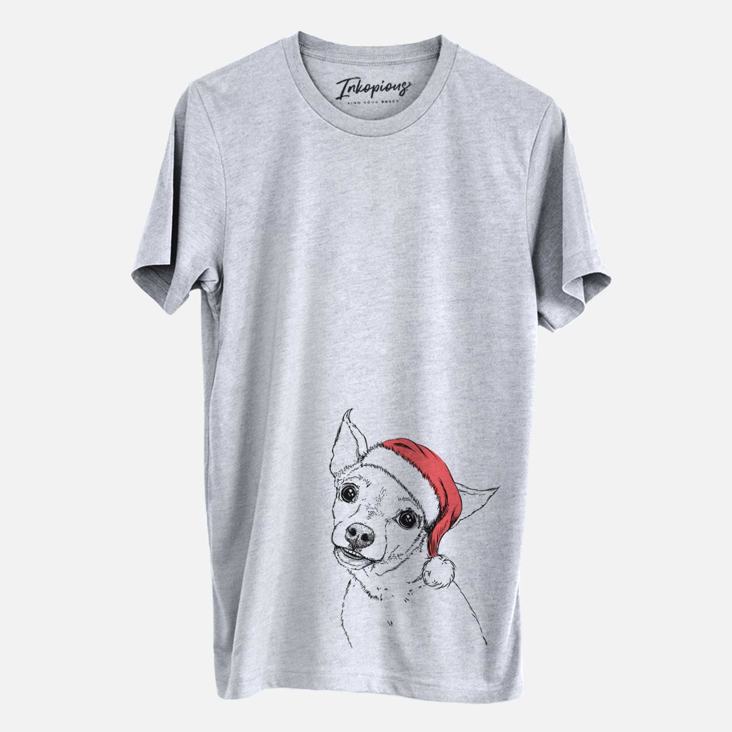 Santa Lola the Chiweenie - Unisex Crewneck