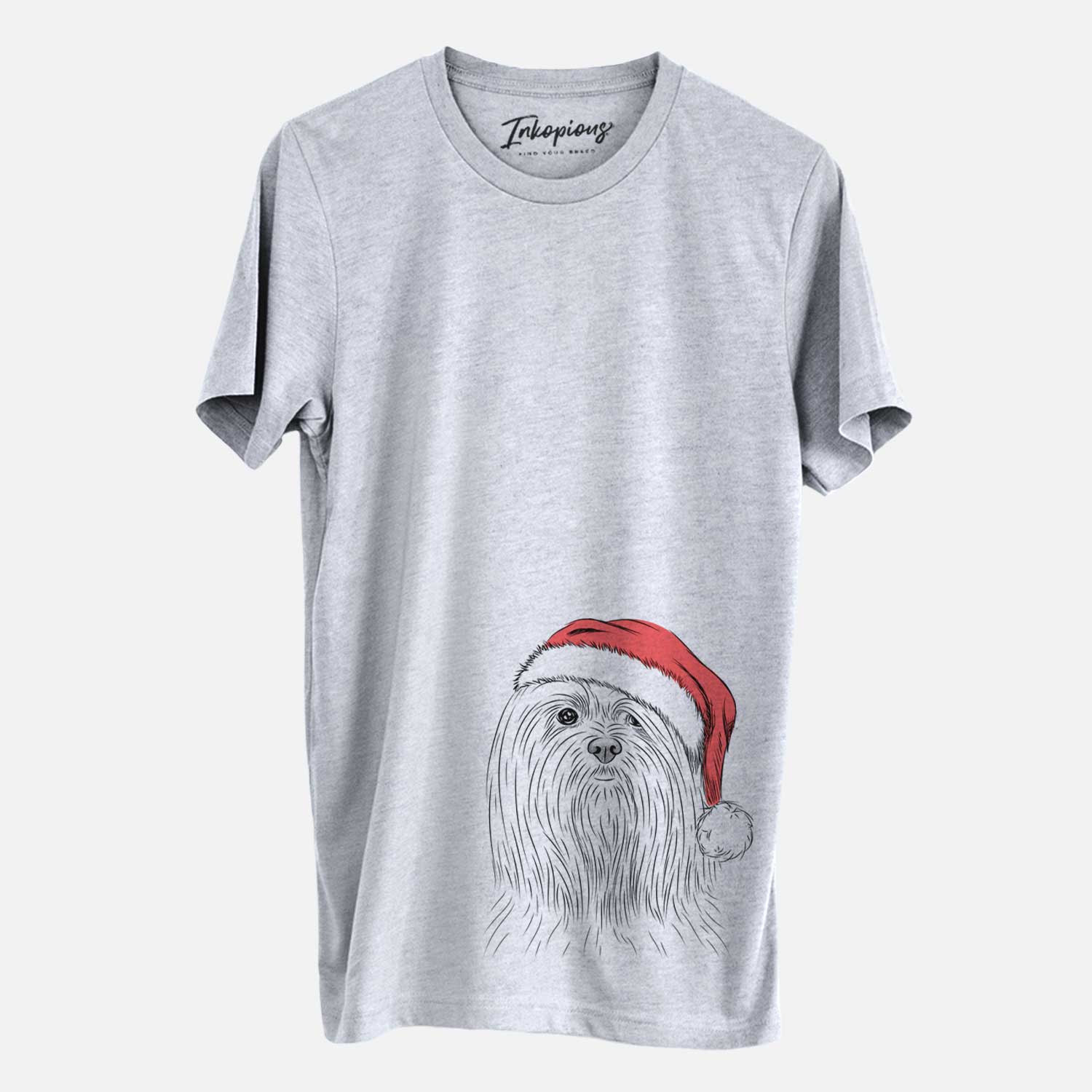 Santa Lorenzo the Lhasa Apso - Unisex Crewneck