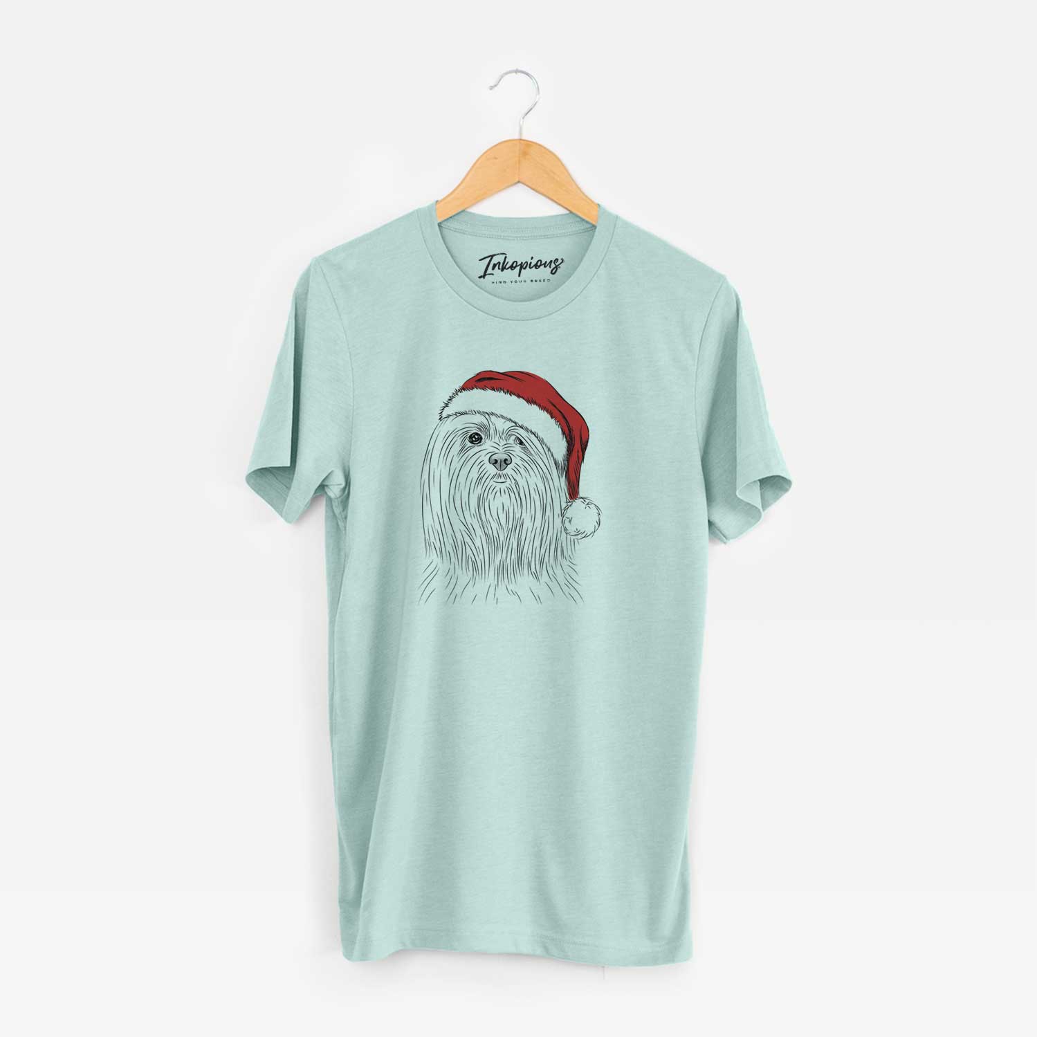 Santa Lorenzo the Lhasa Apso - Unisex Crewneck