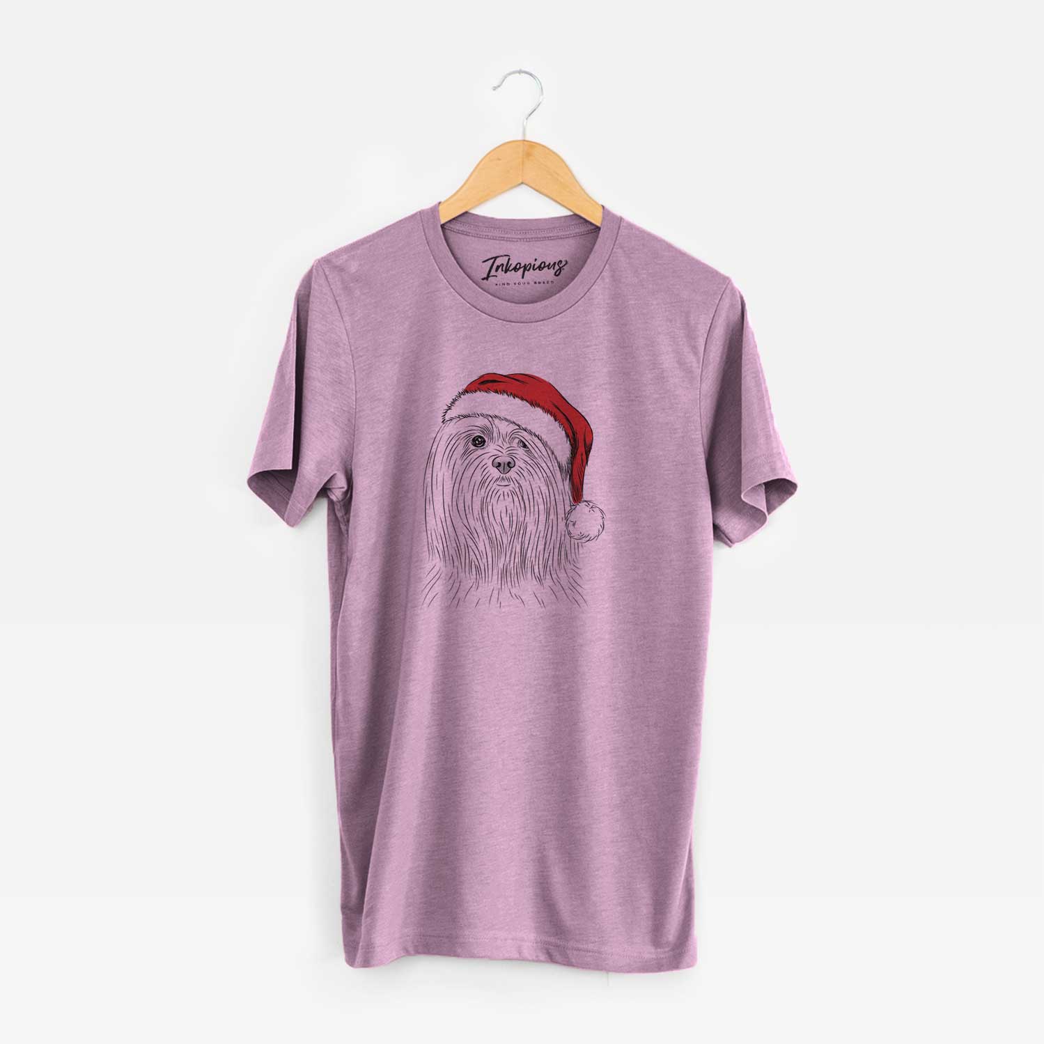 Santa Lorenzo the Lhasa Apso - Unisex Crewneck